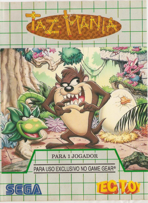 Taz-mania — box-2D (BR)