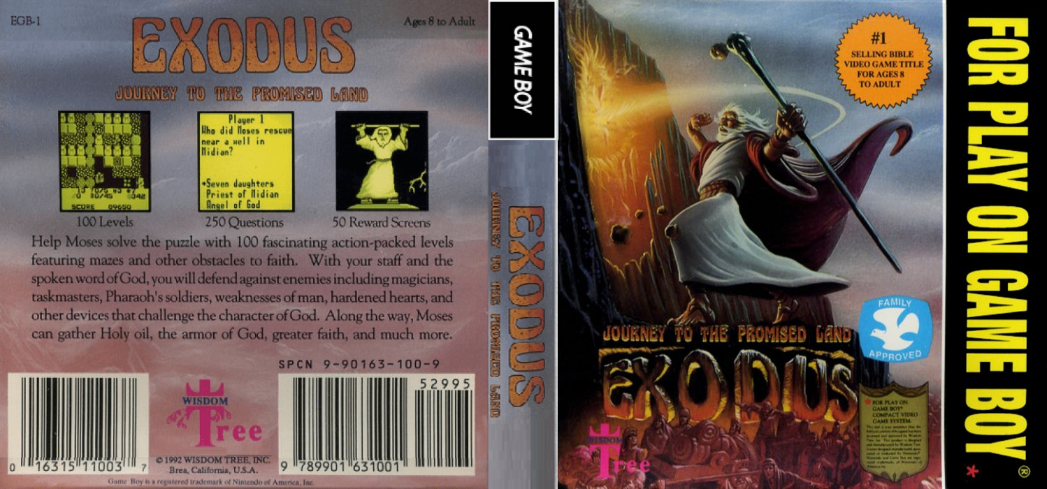 Exodus - Journey To The Promised Land — box-texture (US)