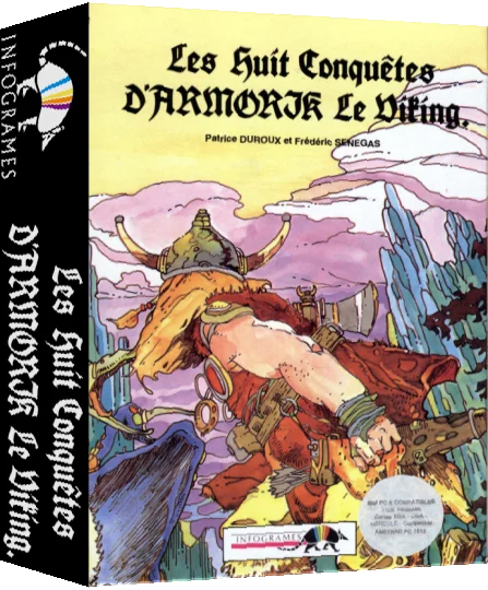 Armorik The Viking - The Eight Conquests — box-3D (FR)