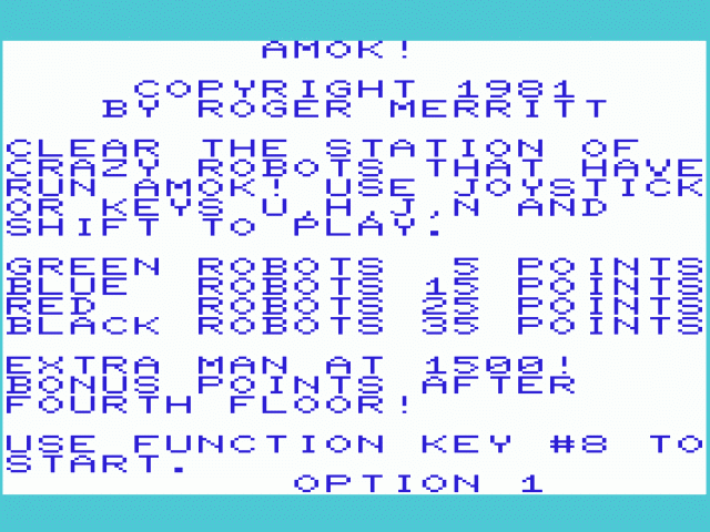 Amok! — sstitle (WOR)