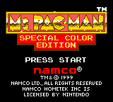 Ms. Pac-man - Special Color Edition — sstitle (WOR)