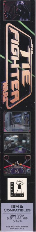 Star Wars TIE Fighter — box-2D-side (AU)