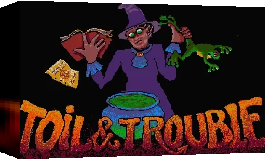 Toil And Trouble — box-3D (WOR)