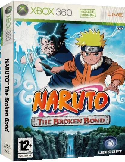 Naruto - The Broken Bond — box-3D (FR)
