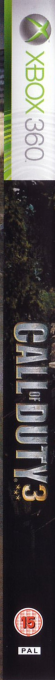 Call Of Duty 3 - En Marche Vers Paris — box-2D-side (UK)