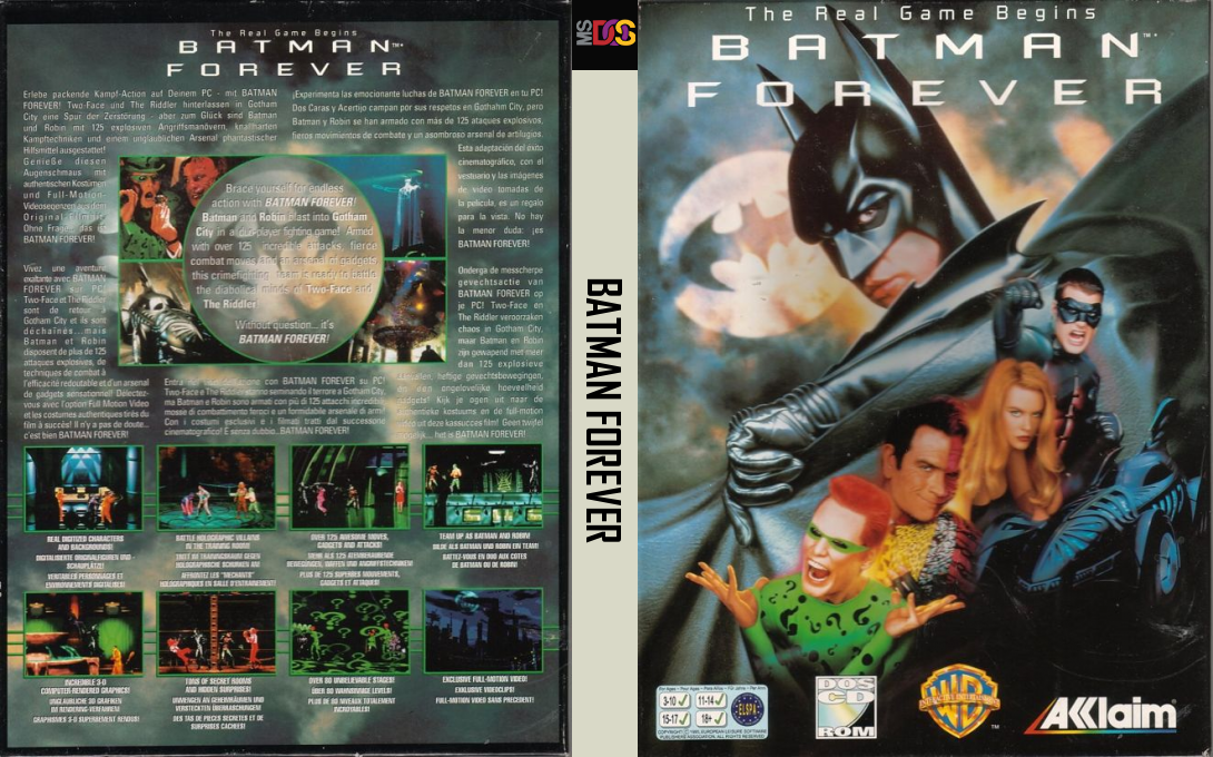 Batman Forever — box-texture (EU)