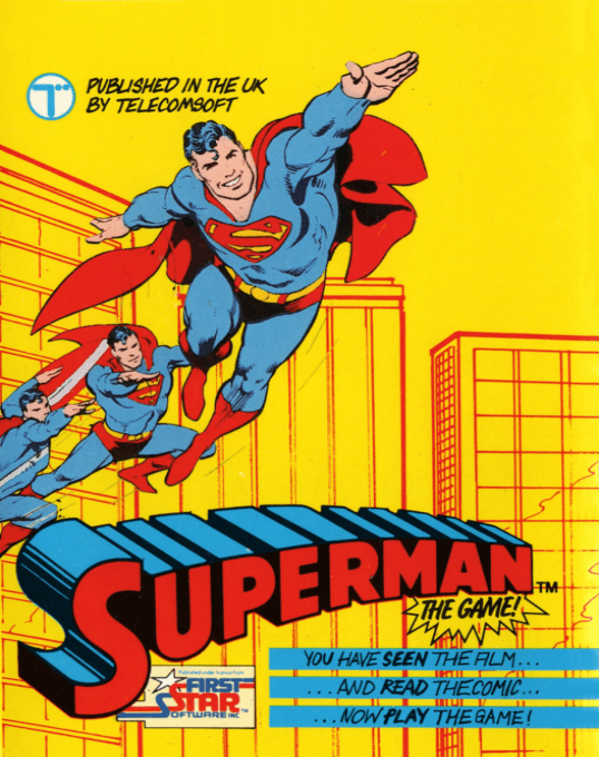 Superman : The Game — box-2D (EU)