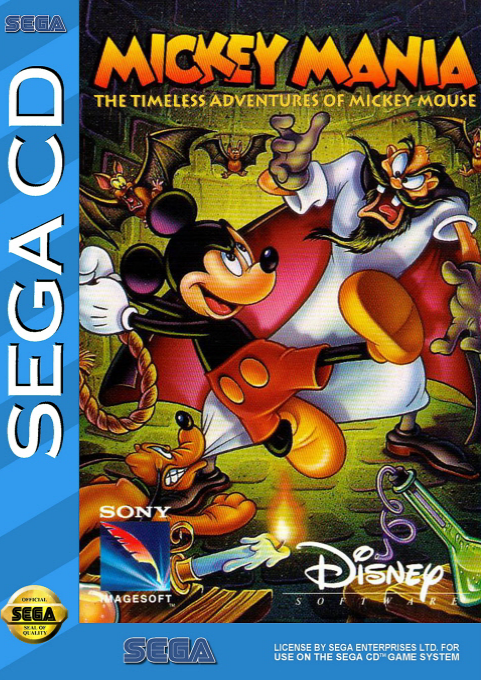 Mickey Mania box art