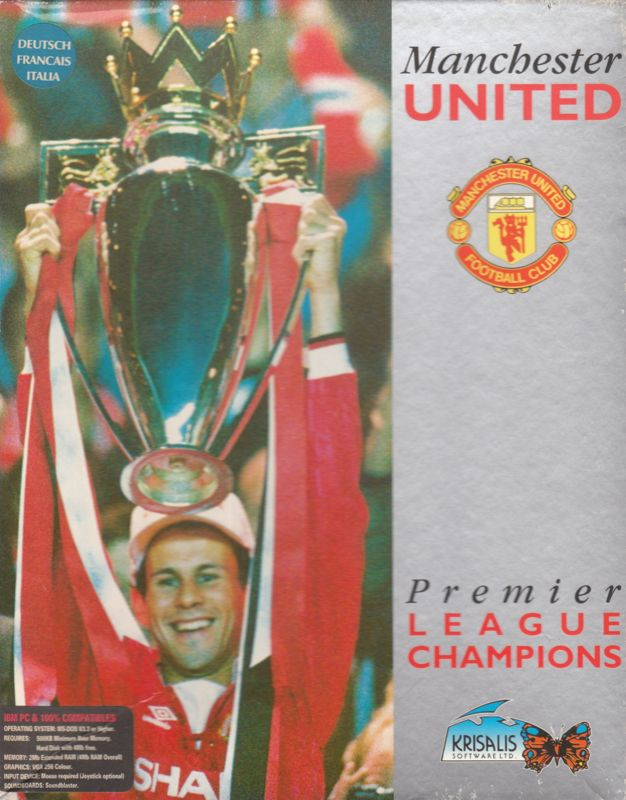 Manchester United Premier League Champions box art