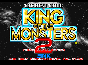 King of the Monsters II : The Next Thing — sstitle (WOR)