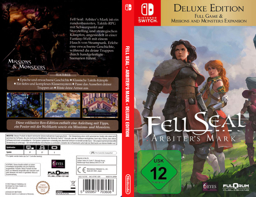 Fell Seal - Arbiter's Mark - Deluxe Edition — box-texture (DE)