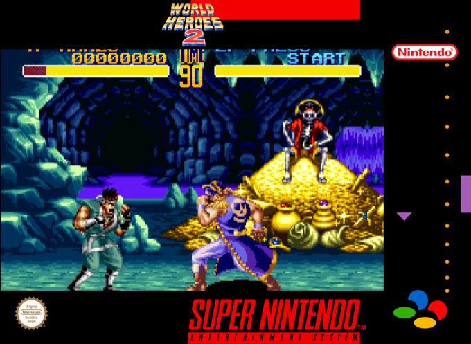 World Heroes 2 — box-2D (SS)