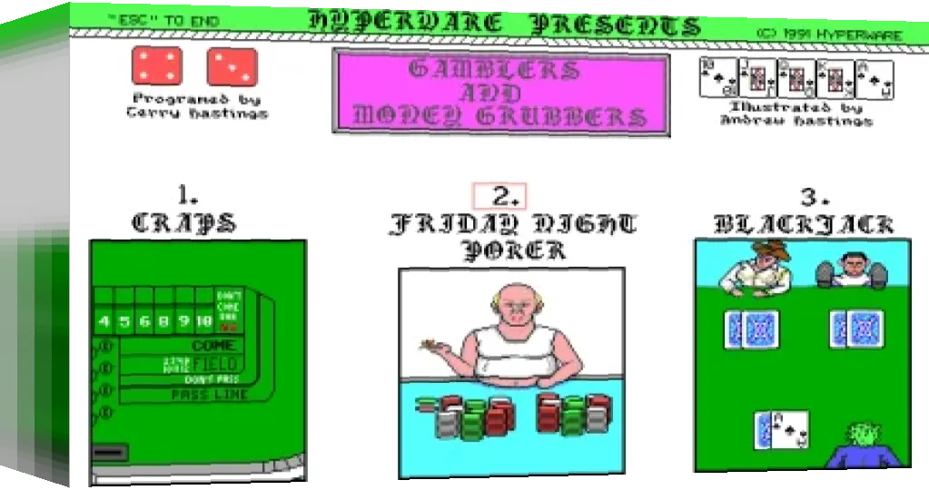 Gamblers And Money Grubbers — box-3D (WOR)
