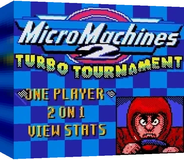 Micro Machines 2 - Turbo Tournament — box-3D (EU)