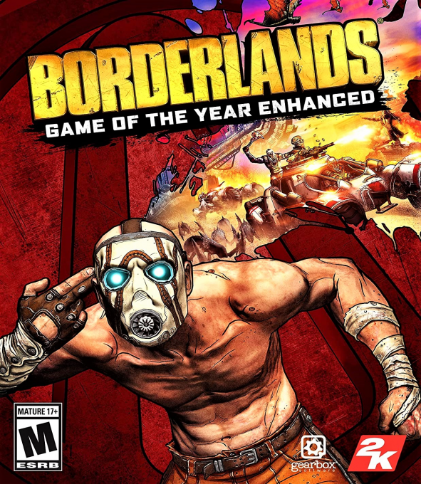 Borderlands: Game of the Year Enhanced box art