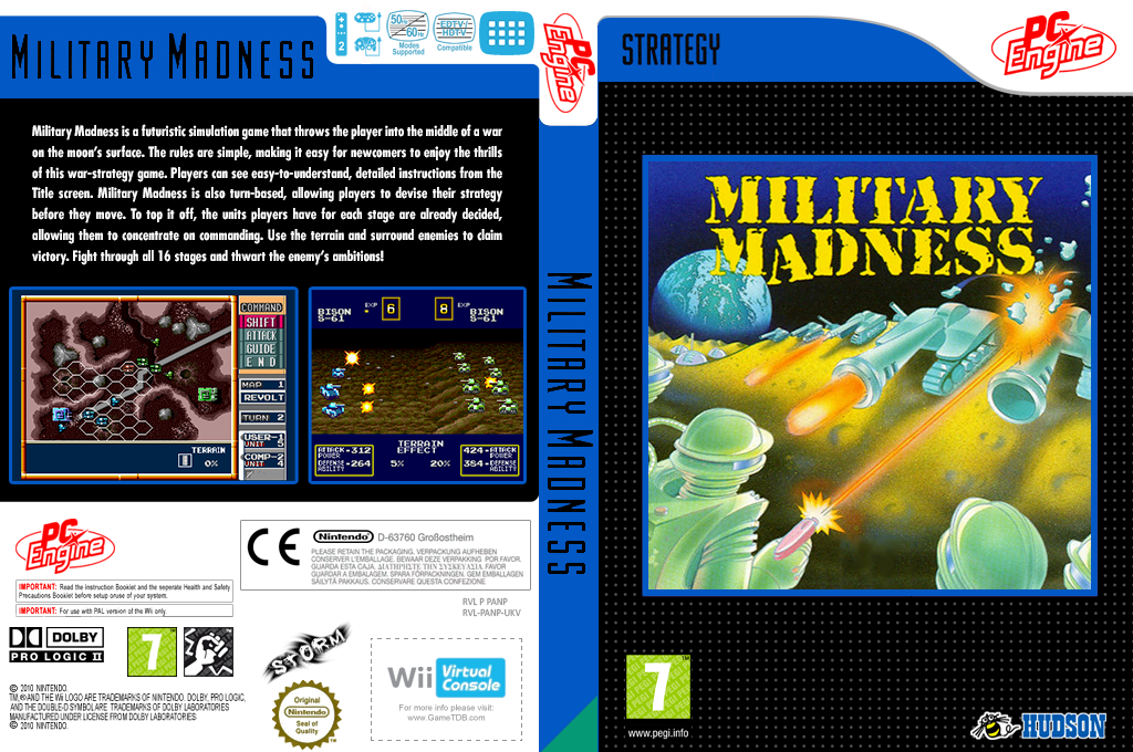 Military Madness — box-texture (EU)