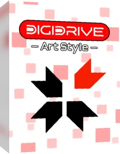 Art Style - DIGIDRIVE — box-3D (US)