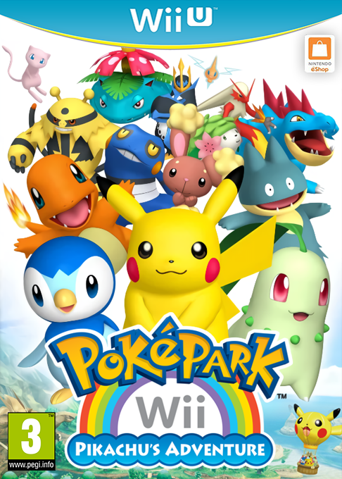 Pokepark Wii - Pikachu's Adventure — box-2D (EU)