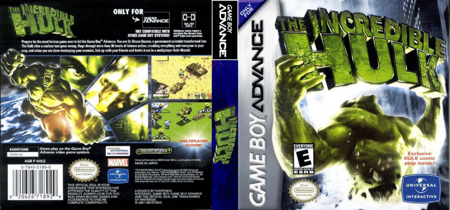 Incredible Hulk, The — box-texture (US)