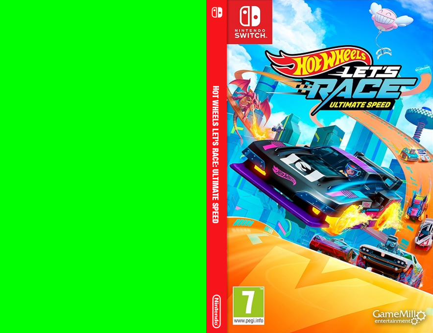 Hot Wheels Let's Race - Ultimate Speed — box-texture (EU)