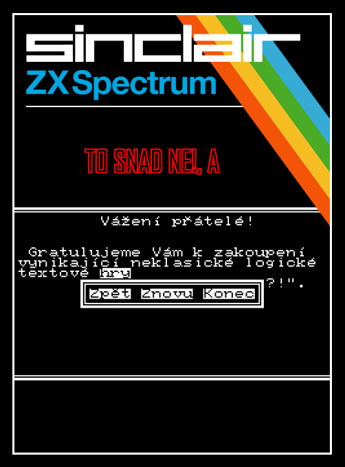 A To Snad Ne! box art