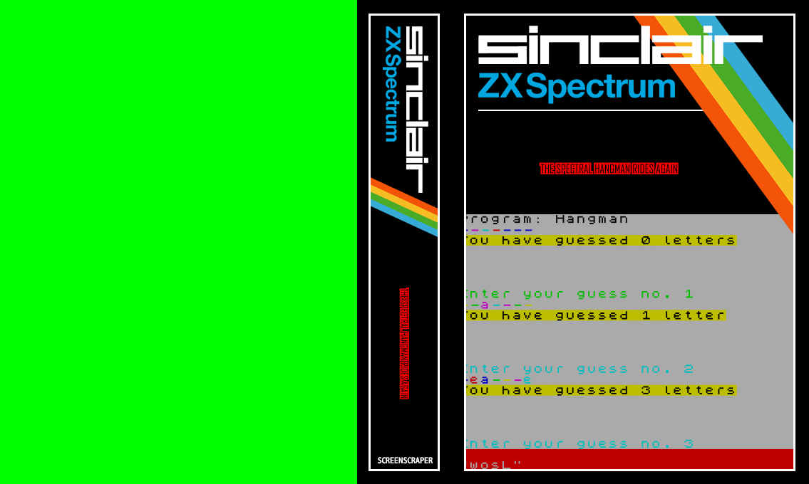 The Spectral Hangman Rides Again — box-texture (SS)