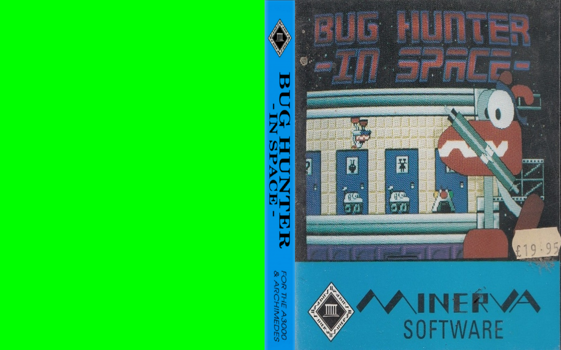 Bug Hunter In Space — box-texture (UK)