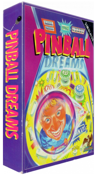 Pinball Dreams — box-3D (EU)