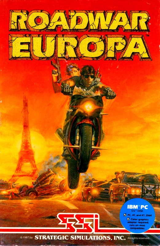 Roadwar Europa box art