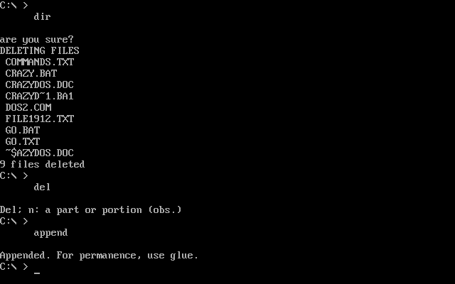 CRAZYDOS — ss (WOR)