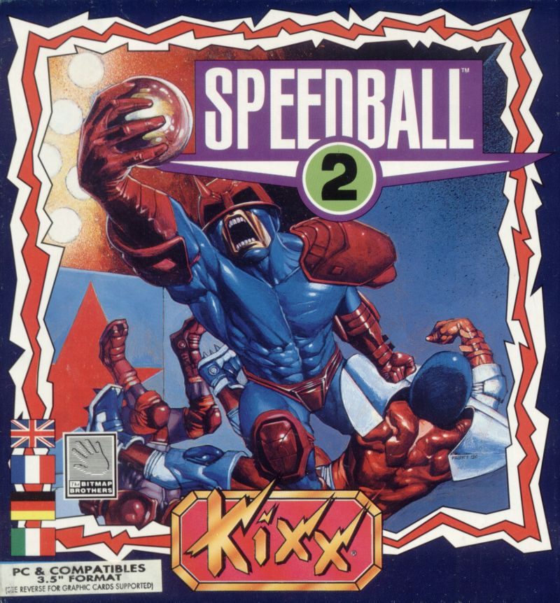 Speedball 2 - Brutal Deluxe — box-2D (EU)