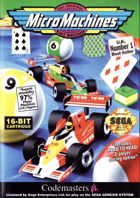 Micro Machines box art