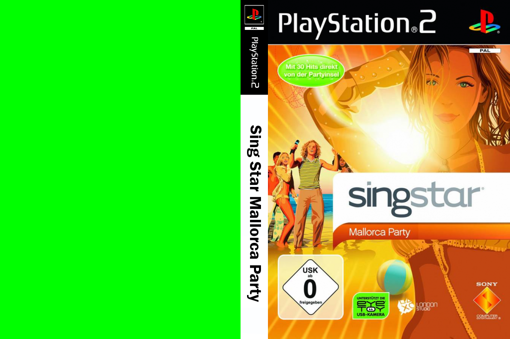 Sing Star Mallorca Party — box-texture (DE)