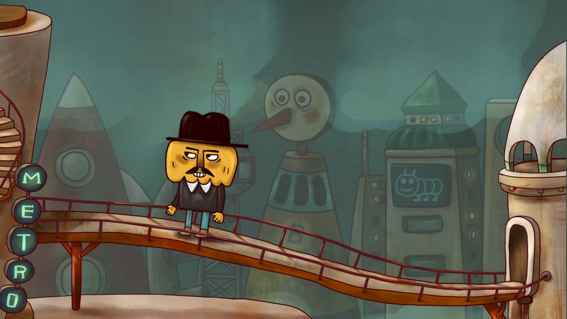 Mr. Pumpkin Adventure — fanart