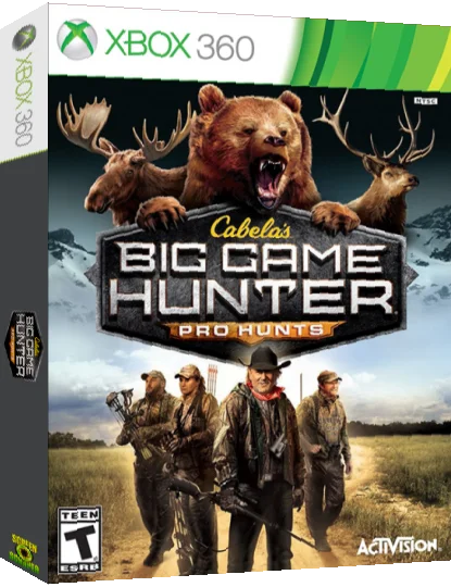 Cabela's Big Game Hunter - Pro Hunts — box-3D (US)