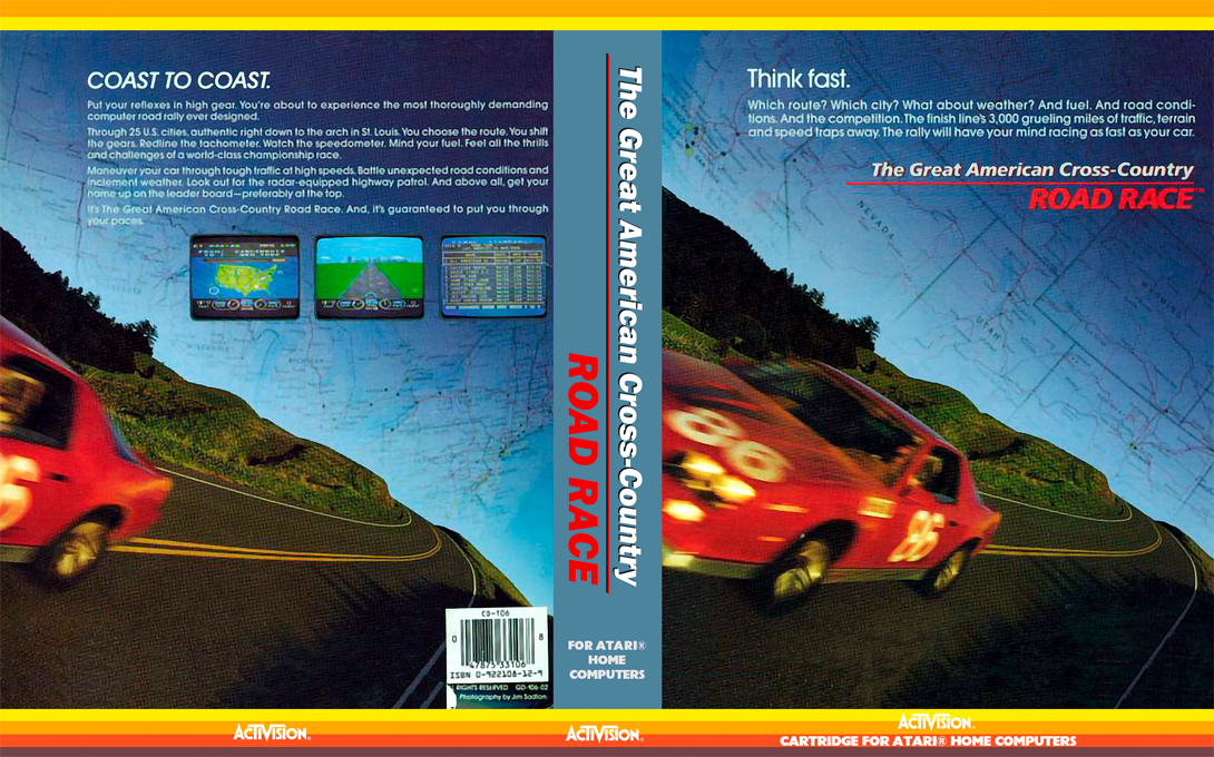 The Great American Cross Country Road Race — box-texture (US)