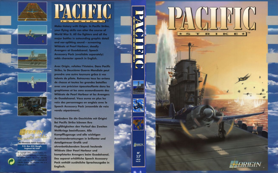 Pacific Strike — box-texture (EU)