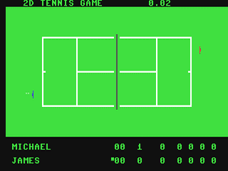2D Tennis Game — ss (WOR)