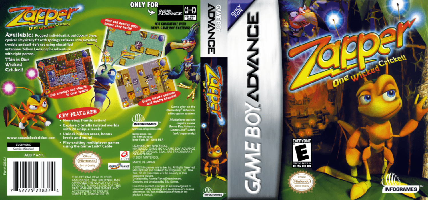 Zapper — box-texture (US)