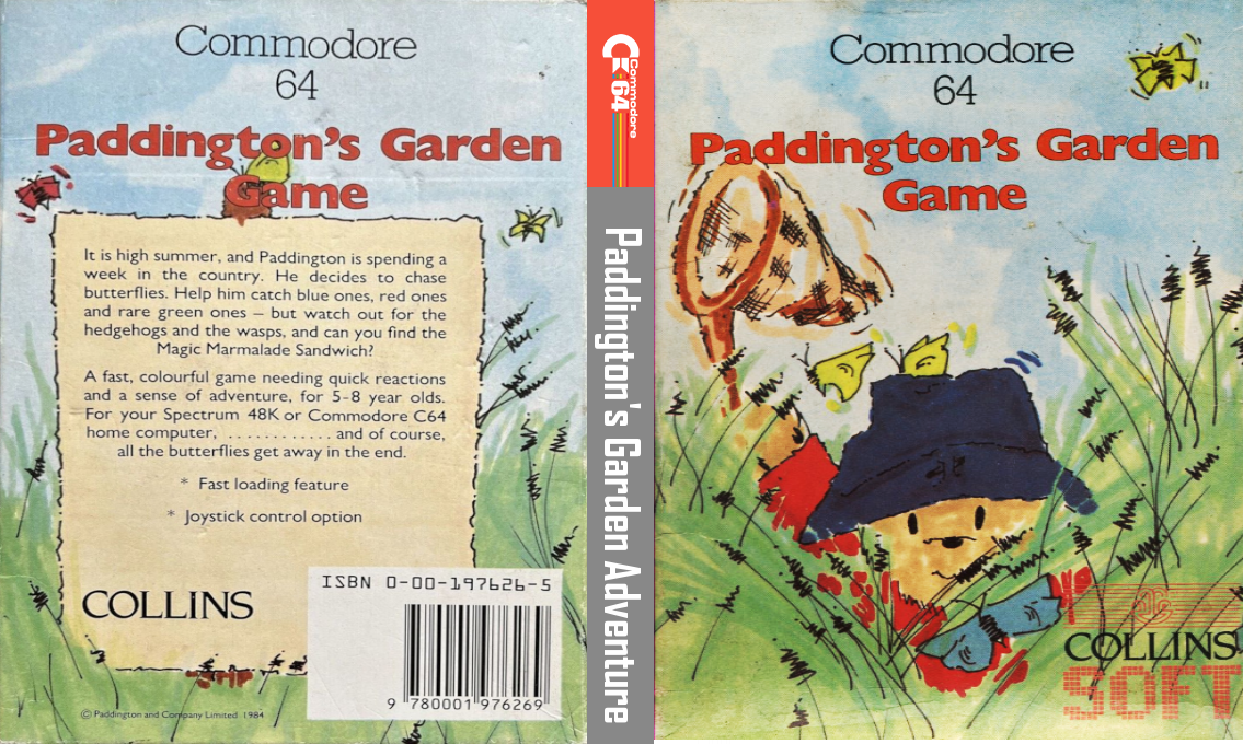 Paddington's Garden Adventure — box-texture (EU)