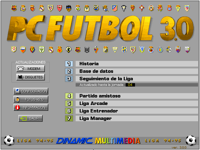 Pc Futbol 3.0 — sstitle (SP)
