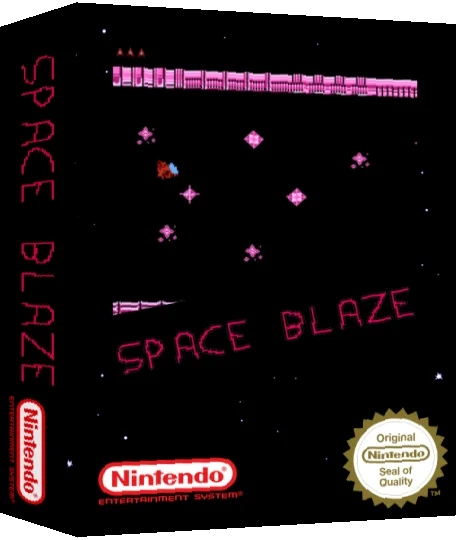 Space Blaze — box-3D (SS)