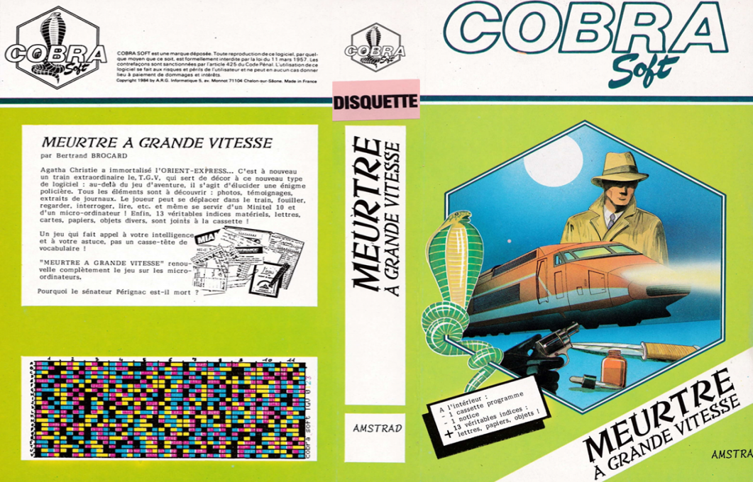 Meurtre A Grande Vitesse — box-texture (FR)