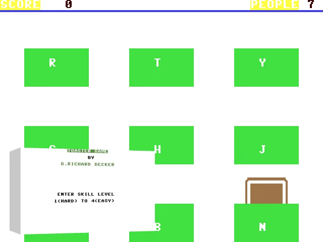Toaster Game — mixrbv2 (WOR)