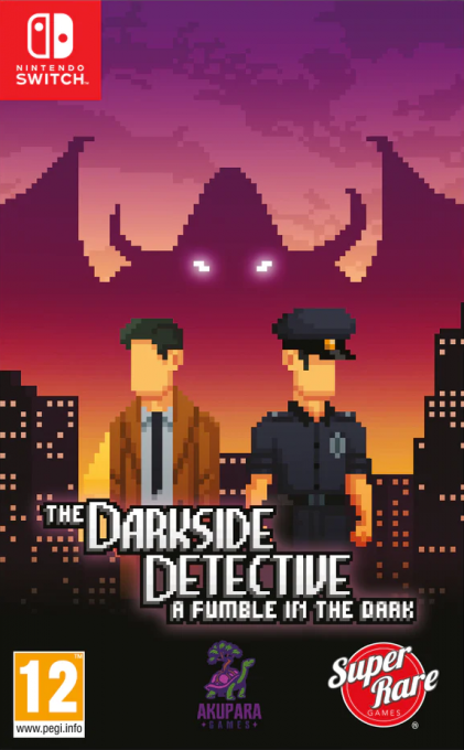 Darkside Detective - A Fumble in the Dark, The box art