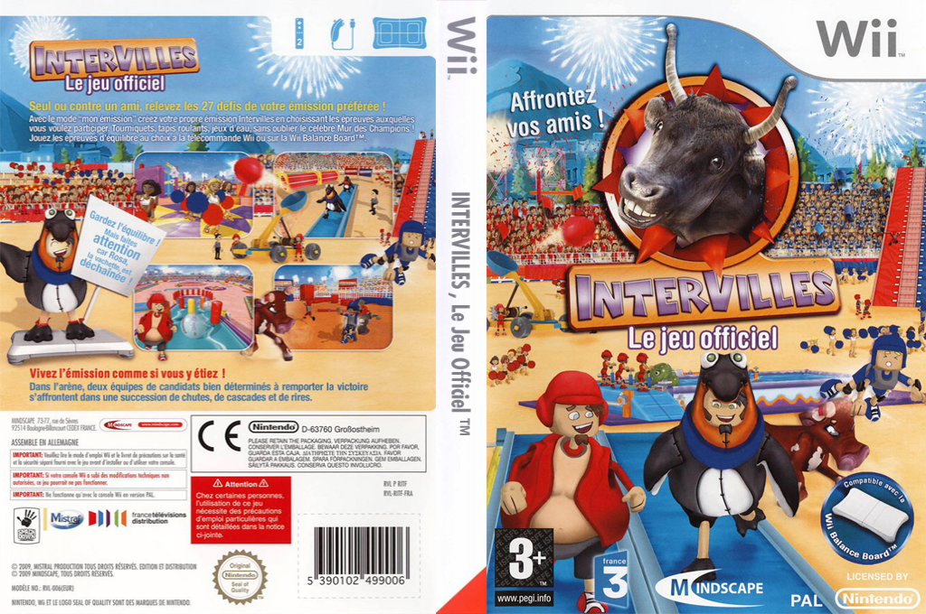 Intervilles - Le Jeu Officiel — box-texture (FR)