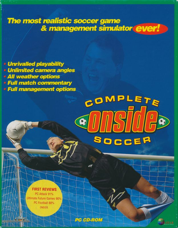 Onside Complete Soccer box art