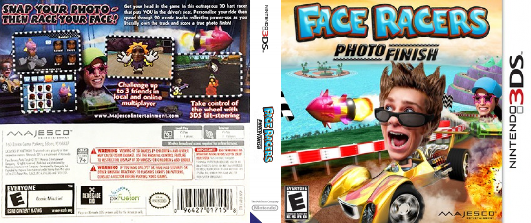Face Racers - Photo Finish — box-texture (US)
