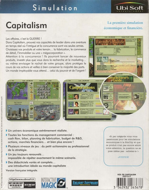 Capitalism — box-2D-back (FR)