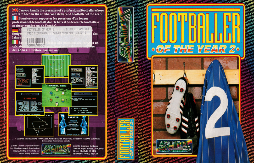Footballer Of The Year 2 — box-texture (EU)